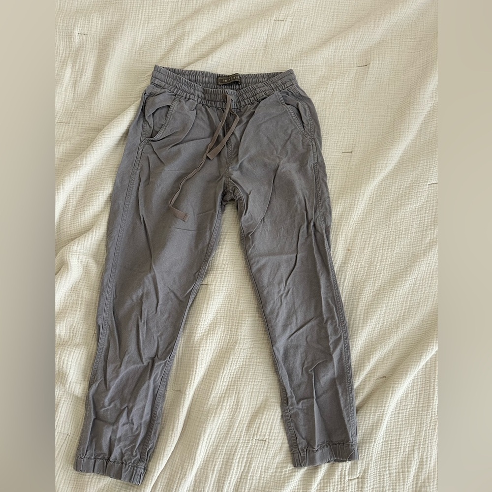 Jcrew point sur linen pants